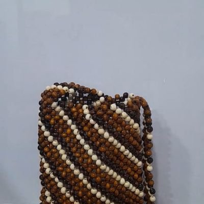 Wooden handmade bag 