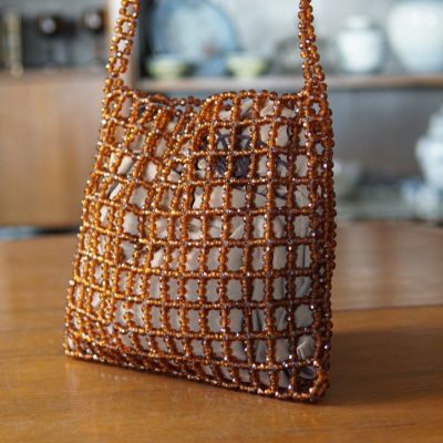Handmade crystal bag 