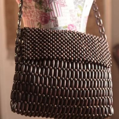 شنطة خشب هاند ميد 