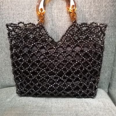 Handmade crystal bag 