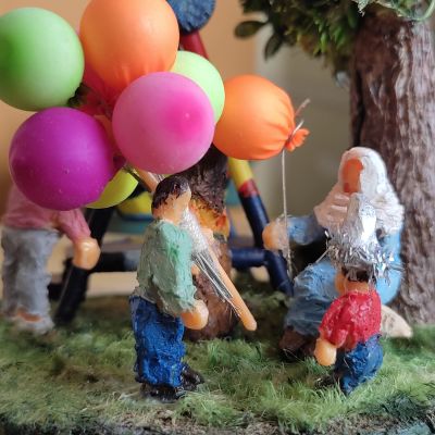 Crystal inspired by Eid celebrations in Egypt 