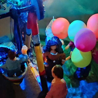 Crystal inspired by Eid celebrations in Egypt 