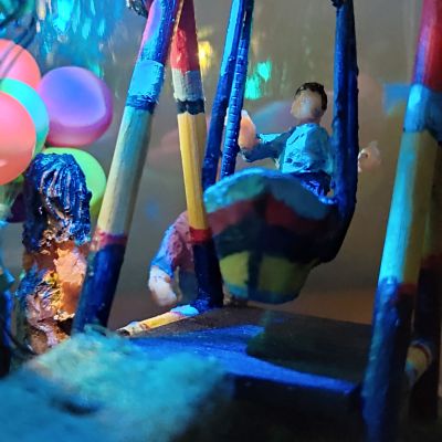 Crystal inspired by Eid celebrations in Egypt 