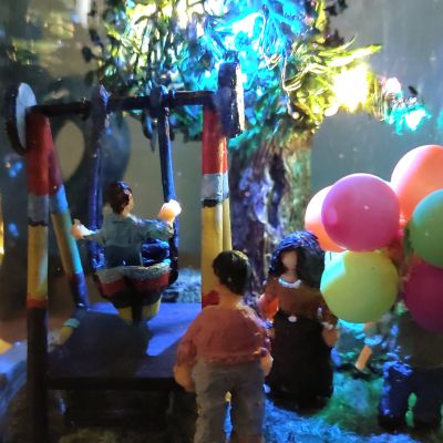 Crystal inspired by Eid celebrations in Egypt 