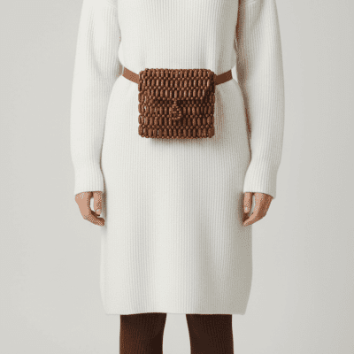 شنطة خشب وسط وكروس