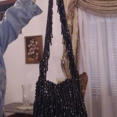 Handmade crystal bag 