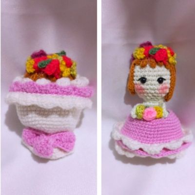 عروسة بوكية ورد