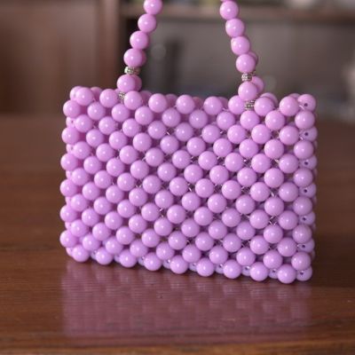 Beaded handmade bag 