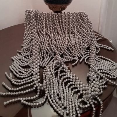 شنطة خرز معدن 