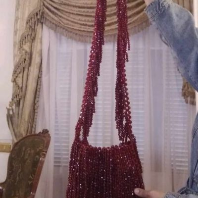 شنطة هاند ميد كريستال 