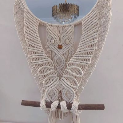 مرايا مكرمية بشكل البومبة