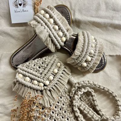 سيت مكرمية صيفي