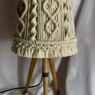 أباجورة مكرمية