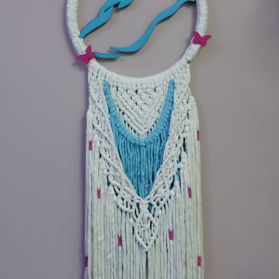  مكرميه معلقة حائط مخصص بالاسم 