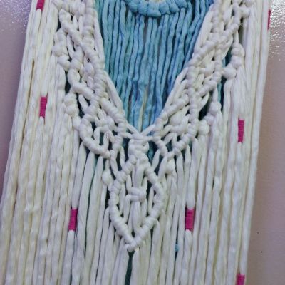  مكرميه معلقة حائط مخصص بالاسم 