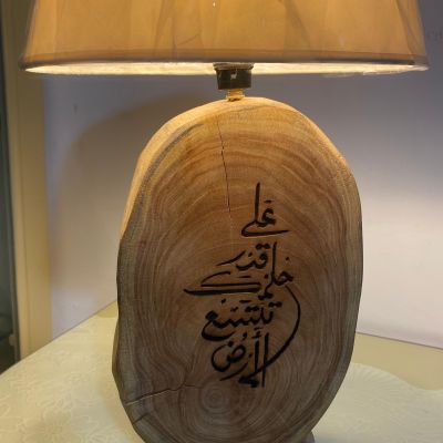 اباجورة روح الخشب