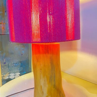  اباجورة نور الخيوط  -  فوشيا    