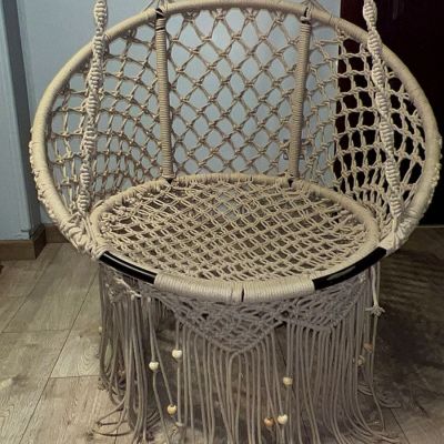 كرسي مكرميه معلق هزاز