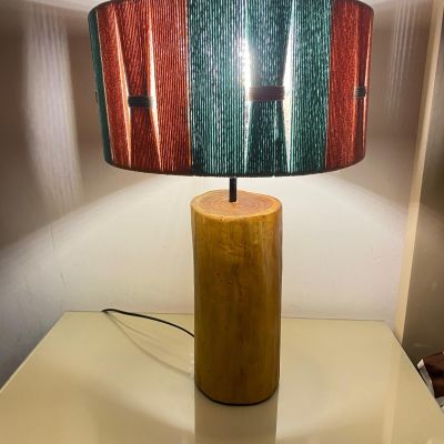 اباجورة نور الخيوط  -  بينك & لبني 