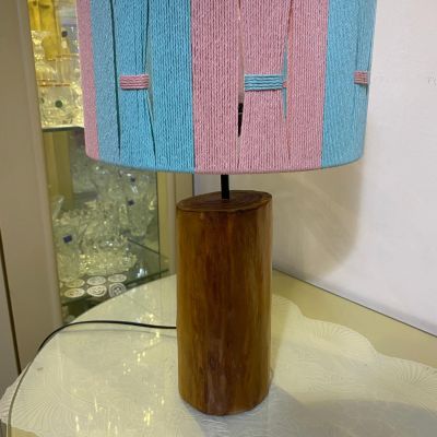 اباجورة نور الخيوط  -  بينك & لبني 