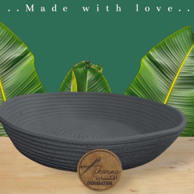 طبق مكرميه بدون غطاء ديكور أو للتقديم