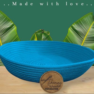 طبق مكرميه بدون غطاء ديكور أو للتقديم