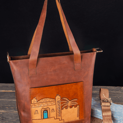 Nubian tote bag