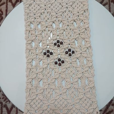 Macrame runner