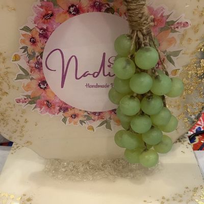 A bunch of green grapes soap