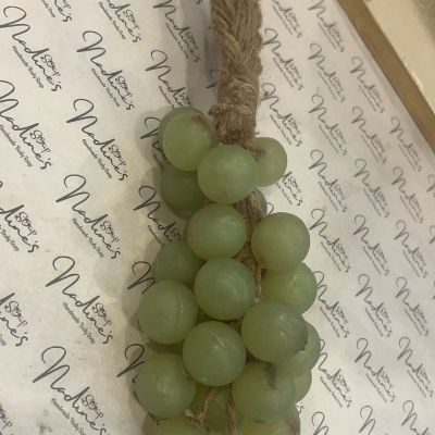 A bunch of green grapes soap