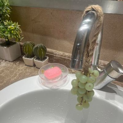 A bunch of green grapes soap