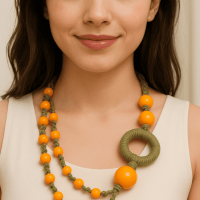 Olive Twiste Necklace 