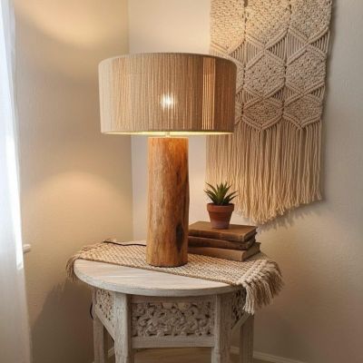 اباجورة نور الخيوط - اصفر