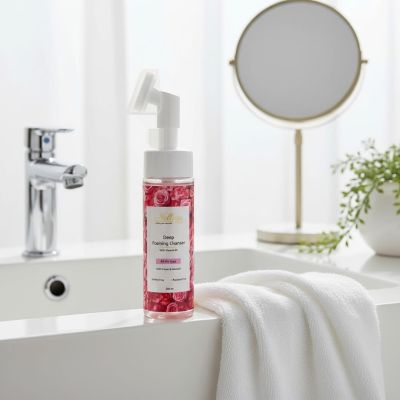 غسول الوجه نيلينا شاين الرغوي 