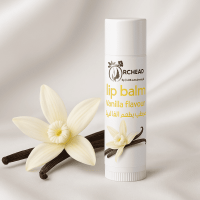 مرطب شفاه بطعم الفانيليا 