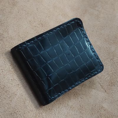 محفظه جلد طبيعي طبعة تمساح 