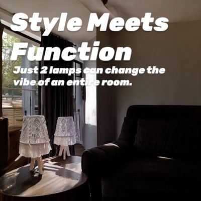 اباجورة مكتب او كومود 