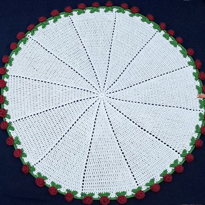 مفرش بوكية الورد