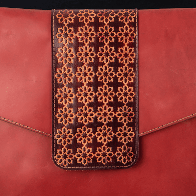 Pull-Up Leather Laptop Sleeve