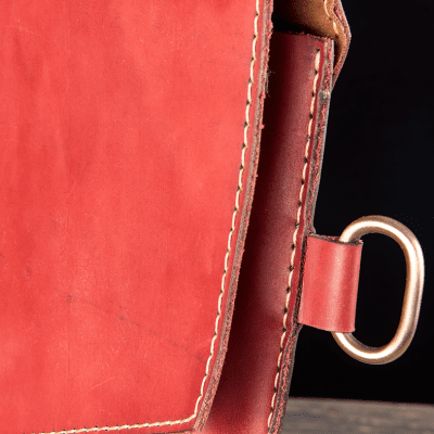 Pull-Up Leather Laptop Sleeve