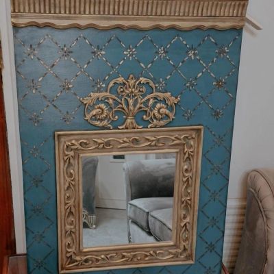 تابلوه كلاسيك بمرايه