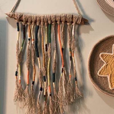 مكرمية ستايل بوهيمي ملونة