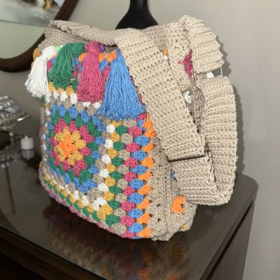 شنطه كروشية