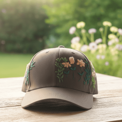 كاب تطريز يدوي 