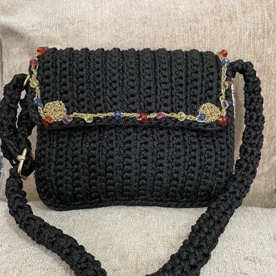 شنطة كروشية 