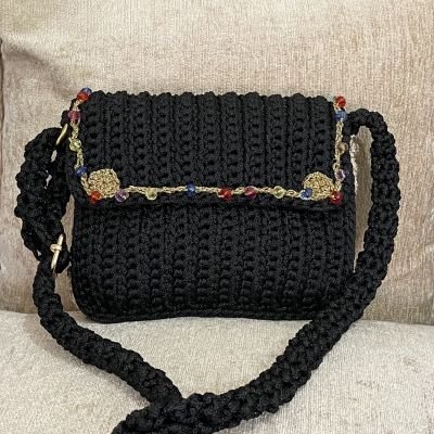 شنطة كروشية 