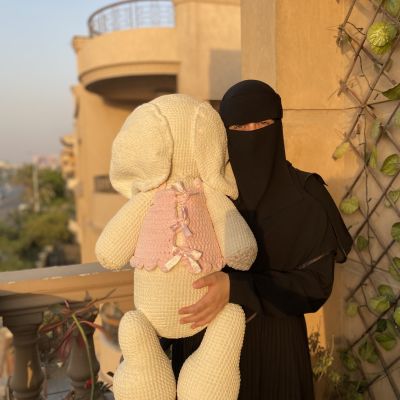 فيل كروشيه كبير