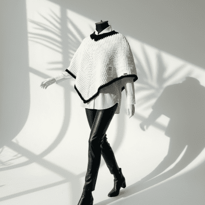 بونشو أبيض عاجي