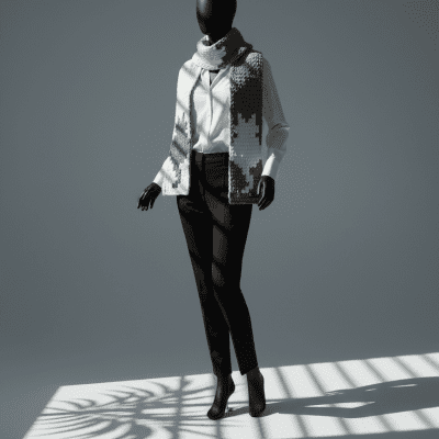 كوفيه القطط