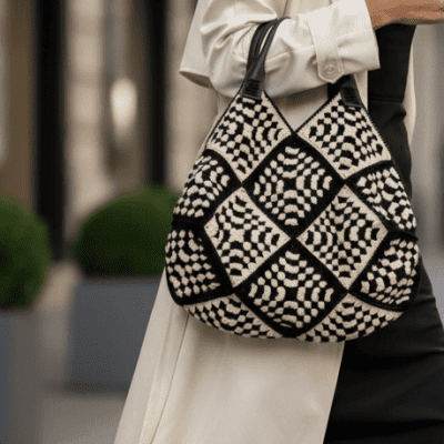 شنطة بمربعات الجرانى 